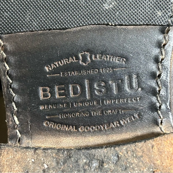 Bed Stu Distressed Leather Short / Ankle Boot 9 1/2 - Picture 8 of 9